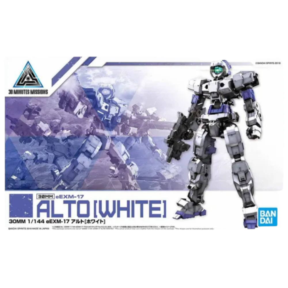 30MM 1/144 eEXM-17 Alto White nr.01 BANDAI 57778