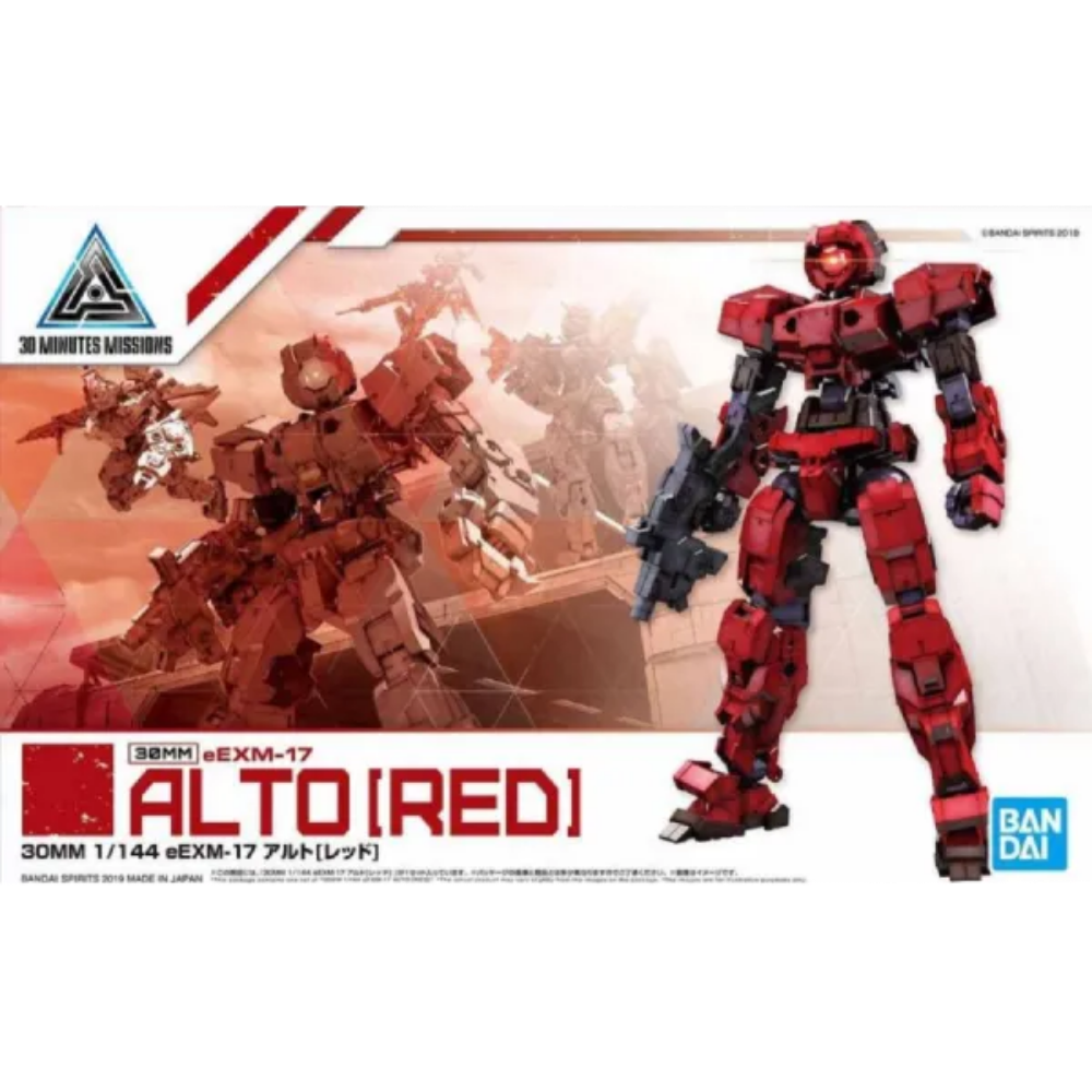 30MM 1/144 eEXM-17 Alto Red nr.07 BANDAI 58098