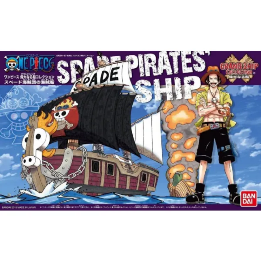 Grand Ship Collection One Piece Spade Pirates' Ship BANDAI 55722