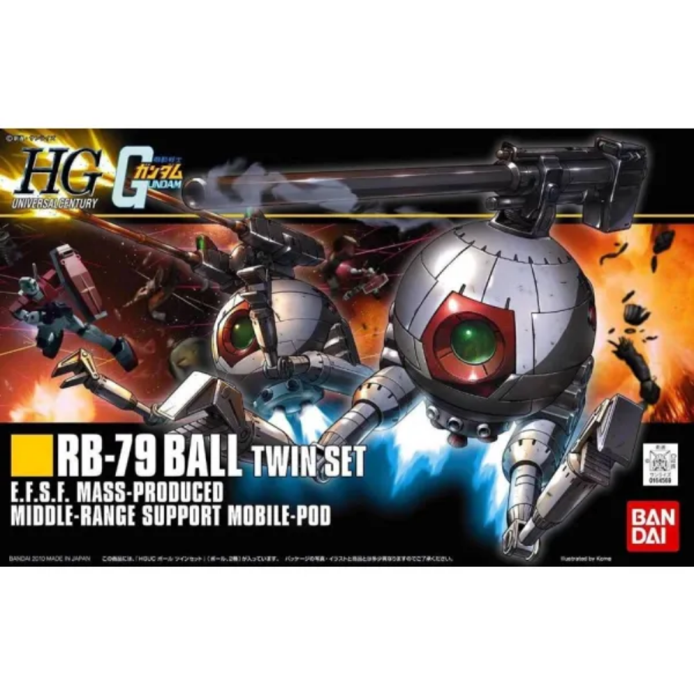 HGUC 1/144 RB-79 Ball Twin Set #114 BANDAI 58004