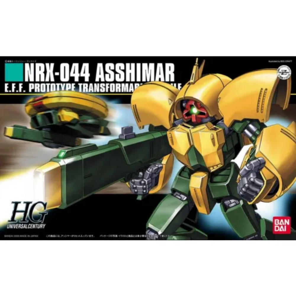 HGUC 1/144 #054 NRX-044 Asshimar (Mobile Suit Zeta Gundam) BANDAI 60781