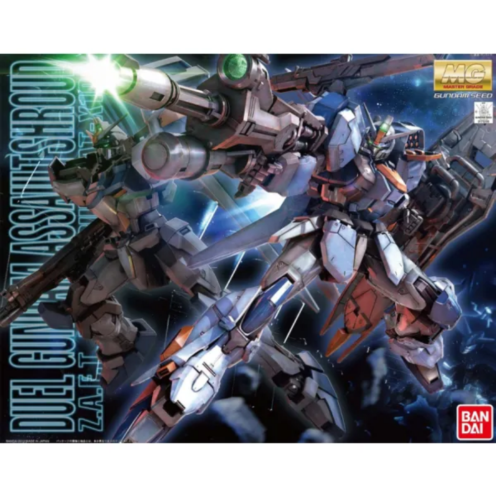 MG 1/100 GAT-X102 Duel Gundam Assault Shroud BANDAI 62904