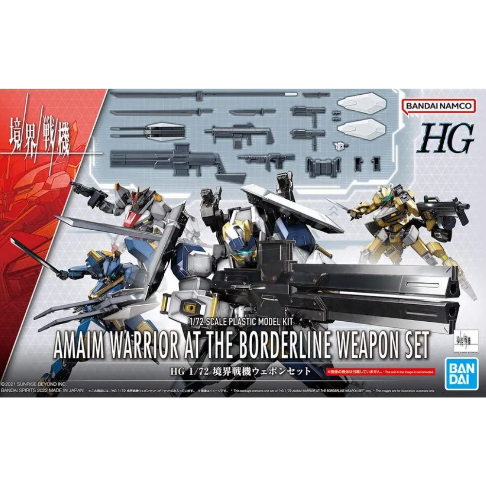 HG 1/72 Amaim Warrior at the Borderline Weapon Set 05 BANDAI 65328
