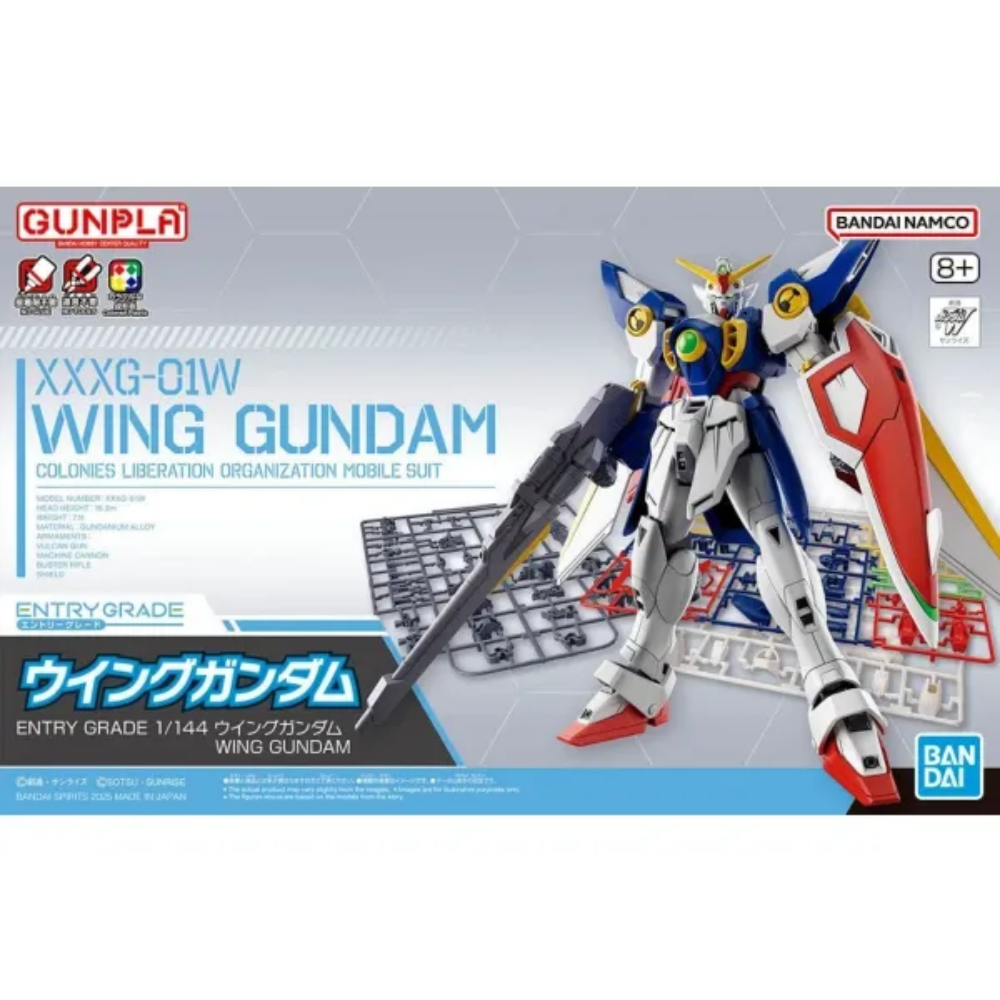 EG 1/144 Wing Gundam (Mobile Suit Gundam Wing) BANDAI 68706