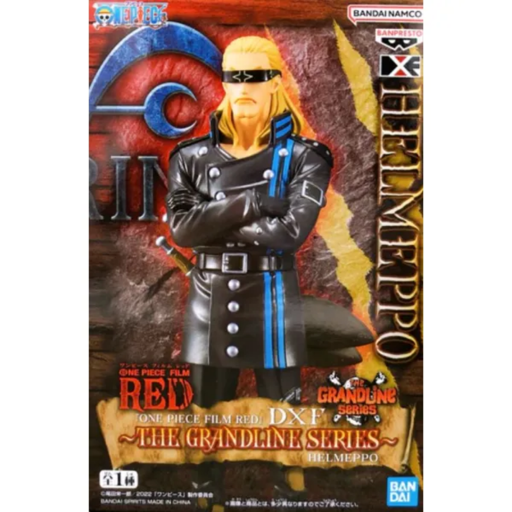 BANPRESTO One Piece Film Red DXF The Grandline Series Helmeppo Figure (OUTLET) BANDAI 88608