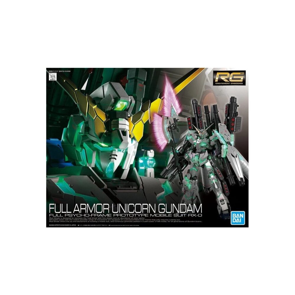 RG 1/144 RX-0 Full Armor Unicorn Gundam BANDAI 55586