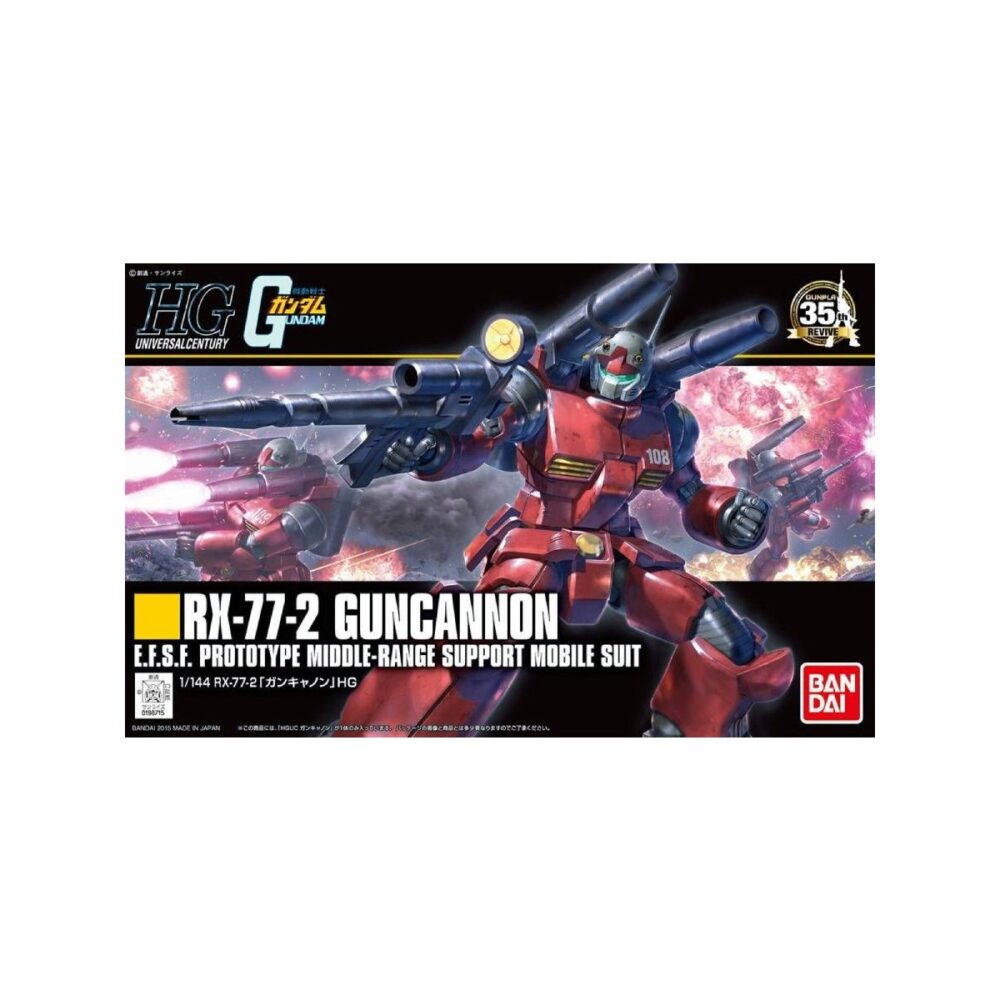 HGUC 1/144 RX-77-2 Gun Cannon [revive] BANDAI 57402