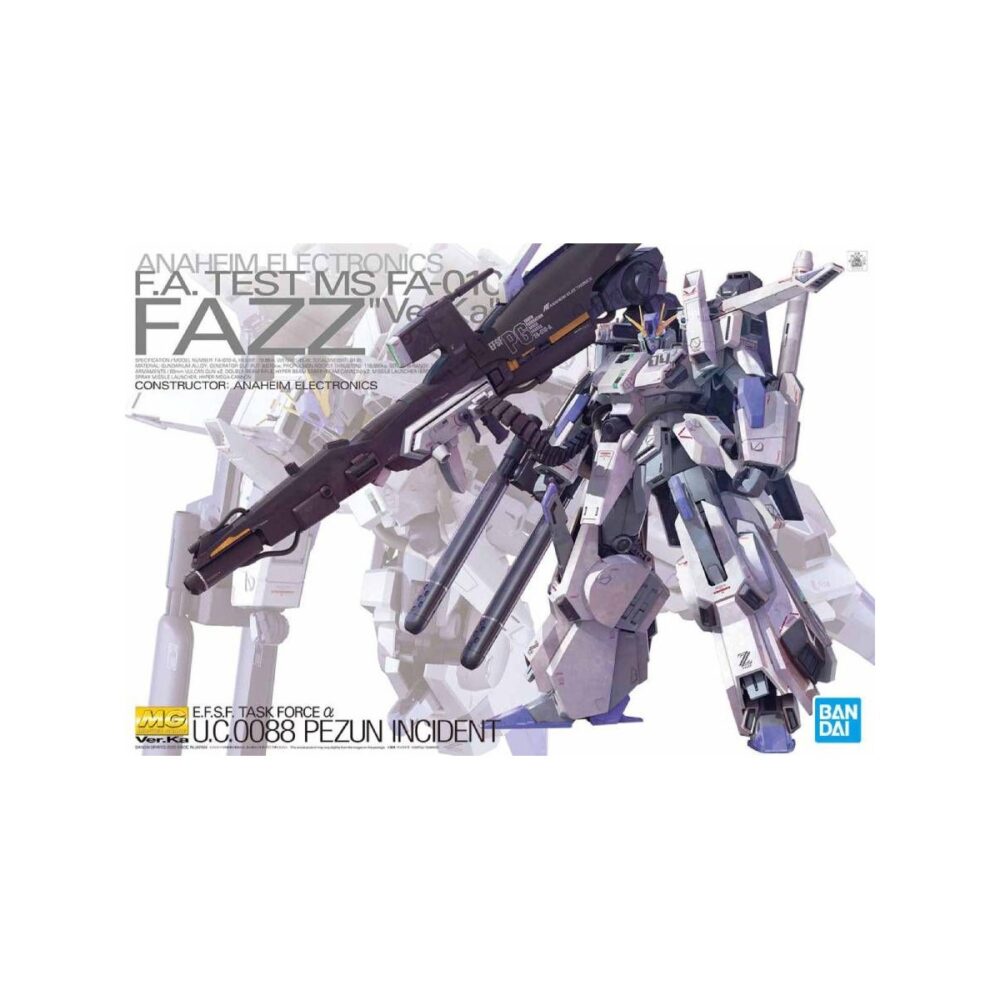 MG 1/100 FA-010A FAZZ Ver.Ka BANDAI 58880