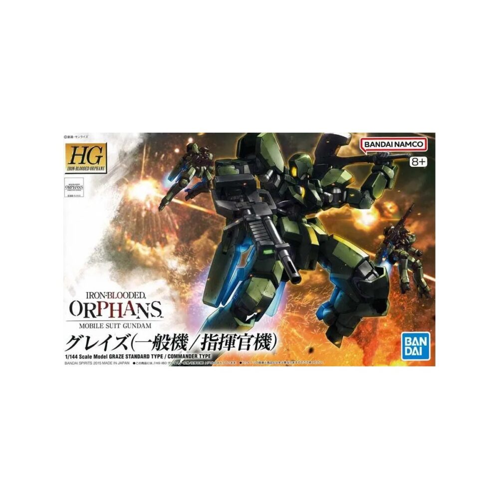 HG 1/144 Graze Standard Type / Commander Type BANDAI 60382