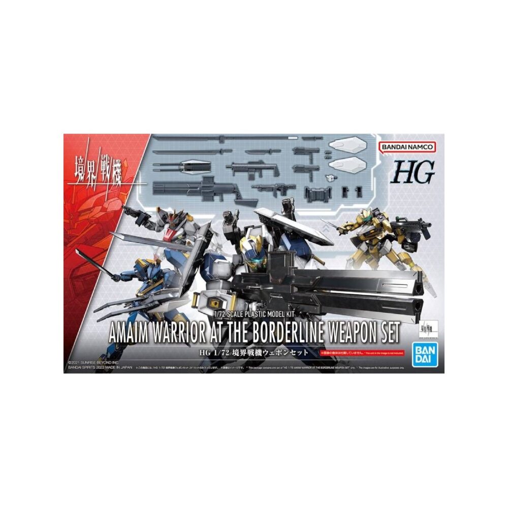 HG Amaim Warriors at the Borderline weapon Set BANDAI 63798