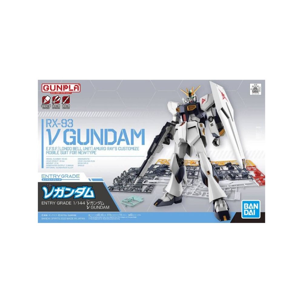 Entry Grade : RX-93 ν ( Nu ) Gundam BANDAI 63804