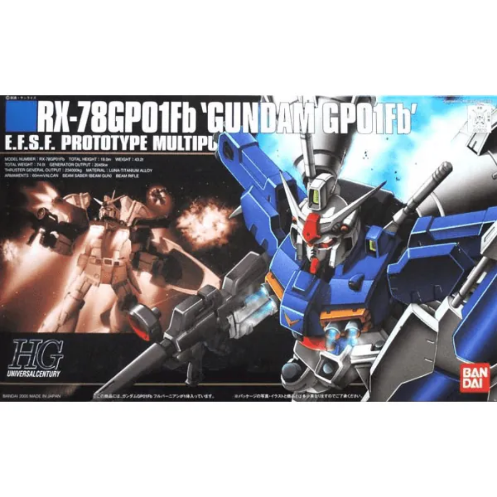 HGUC 1/144 #018 RX-78GP01Fb Gundam GP01Fb BANDAI 60392