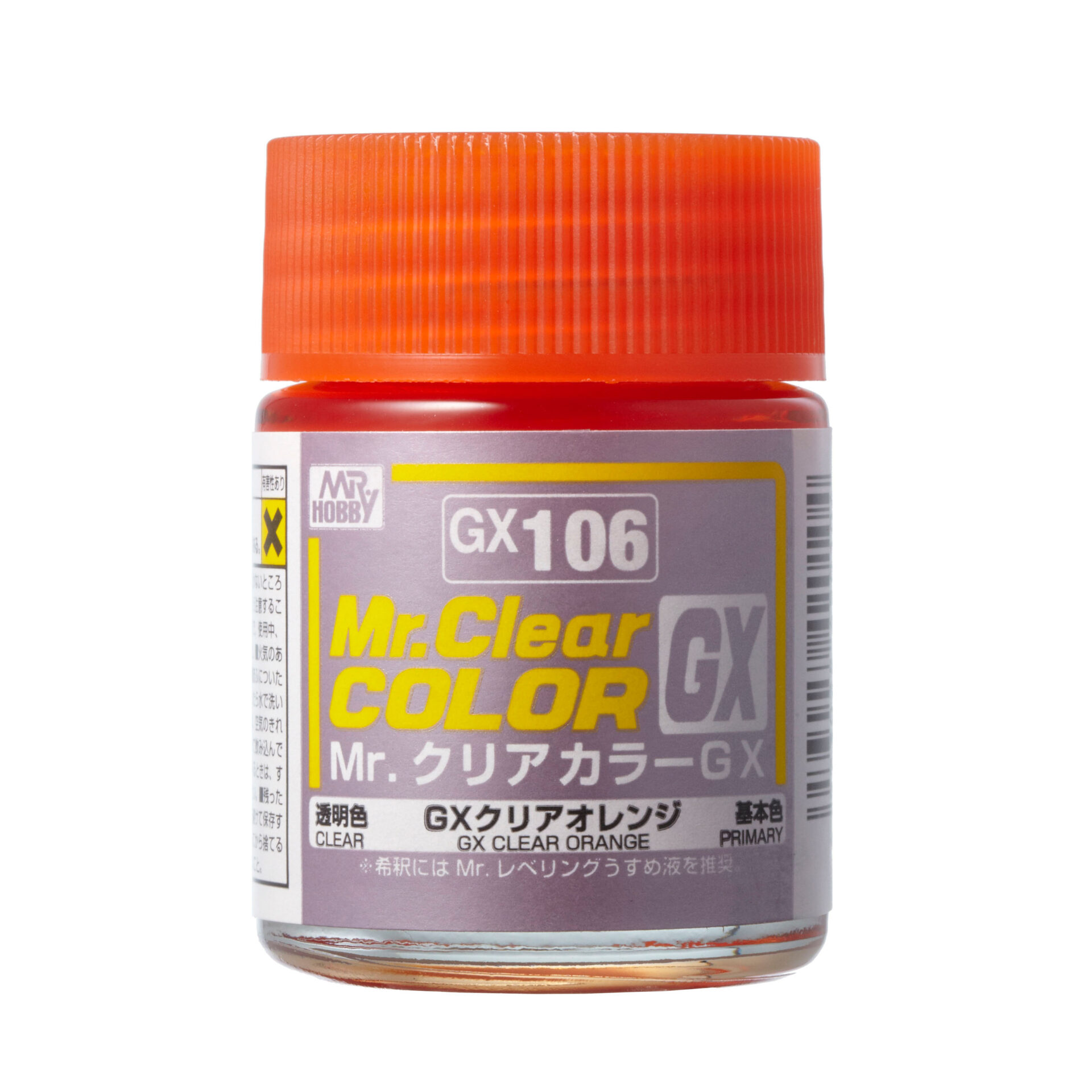 Mr.Hobby Mr. Clear Color GX 18ml Clear Orange GX-106