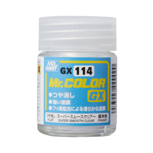 Mr.Hobby Mr. Color GX Super Smooth Clear Flat 18ml GX-114