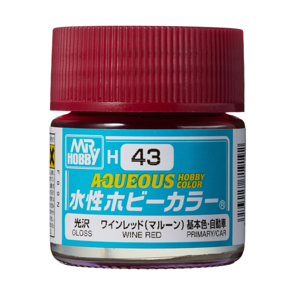 Mr.Hobby H043 Aqueous Wine Red Gloss 10ml