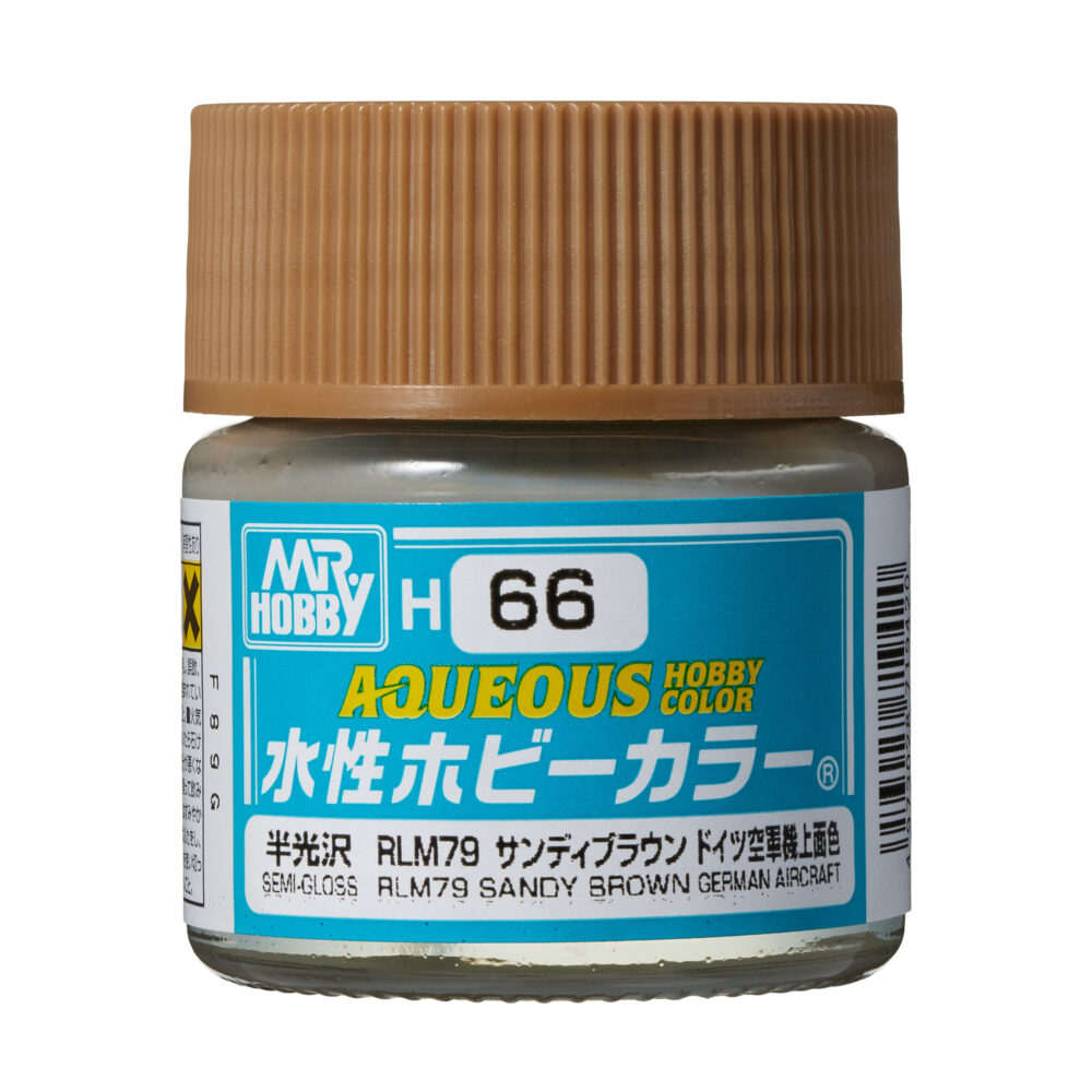 Mr.Hobby H066 Aqueous RLM79 Sandy Brown Semi-Gloss 10ml