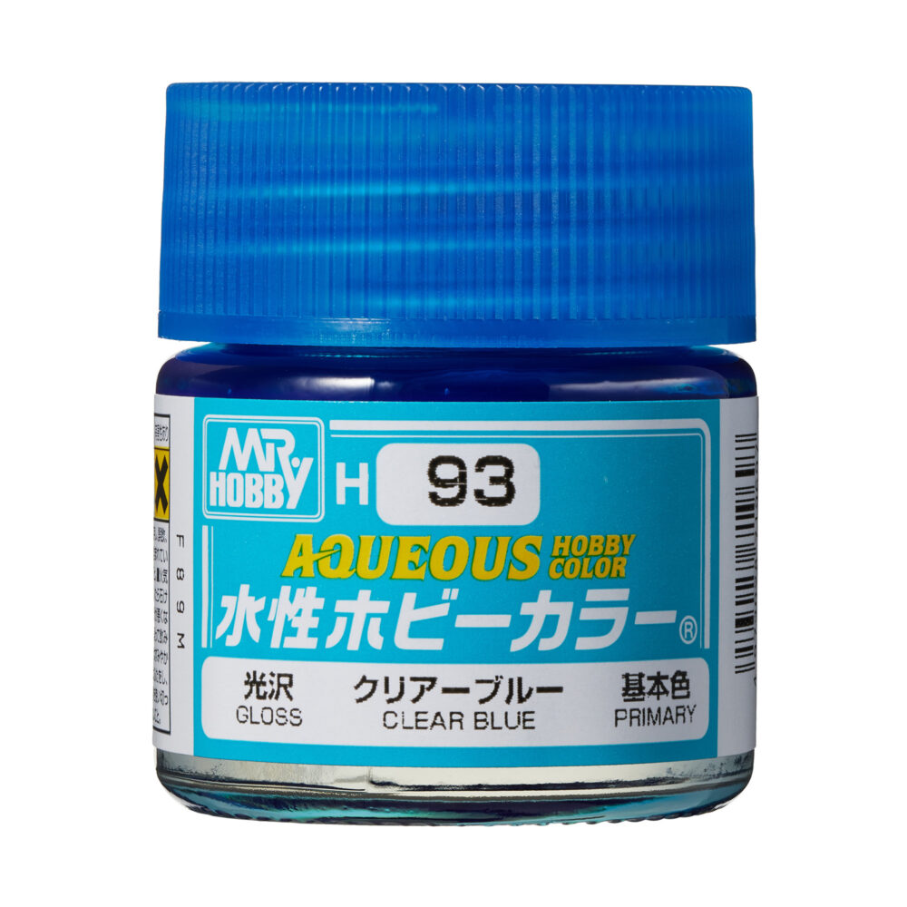 Mr.Hobby H093 Aqueous Clear Blue Gloss 10ml