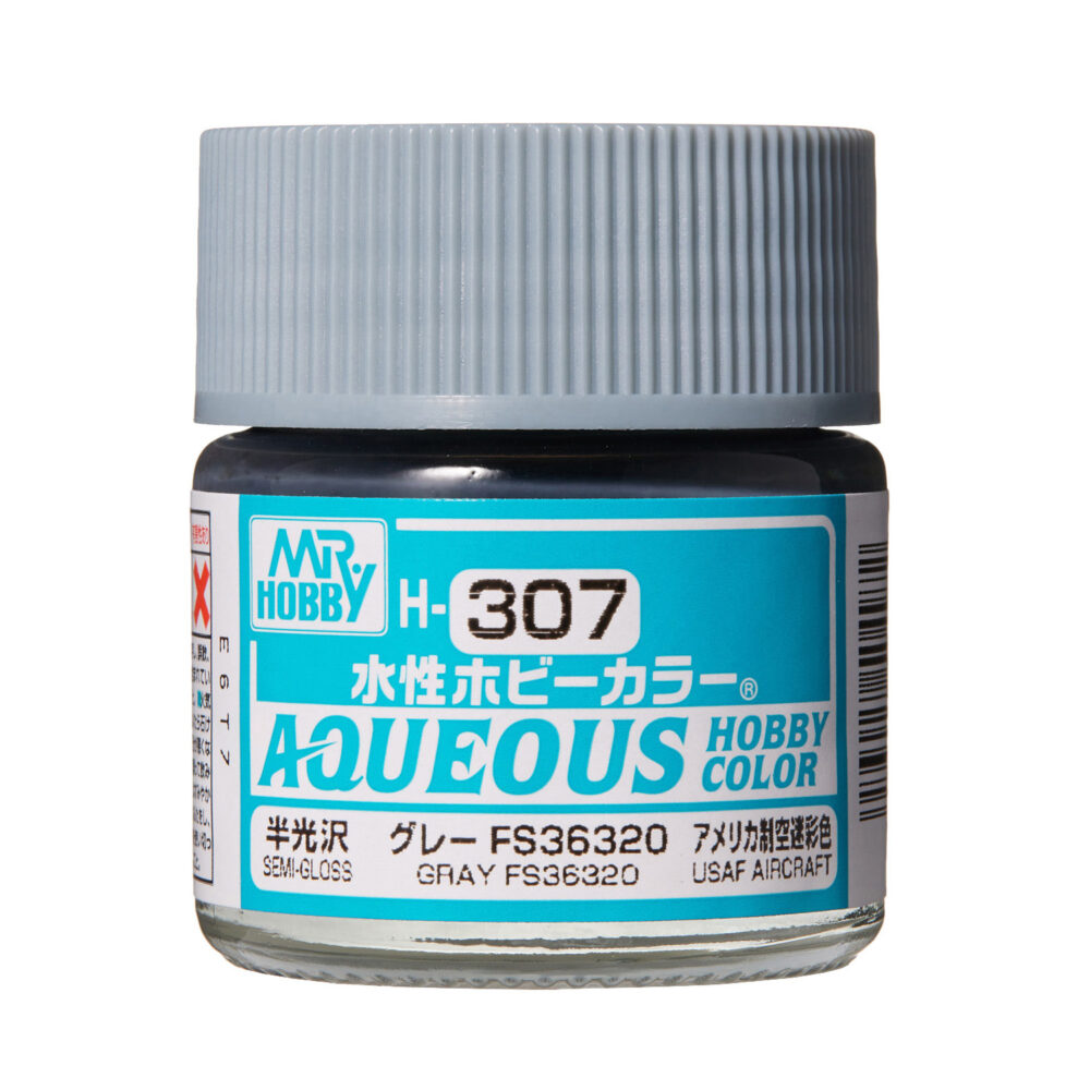 Mr.Hobby H307 Aqueous Grey FS36320 Semi-Gloss 10ml FS36320
