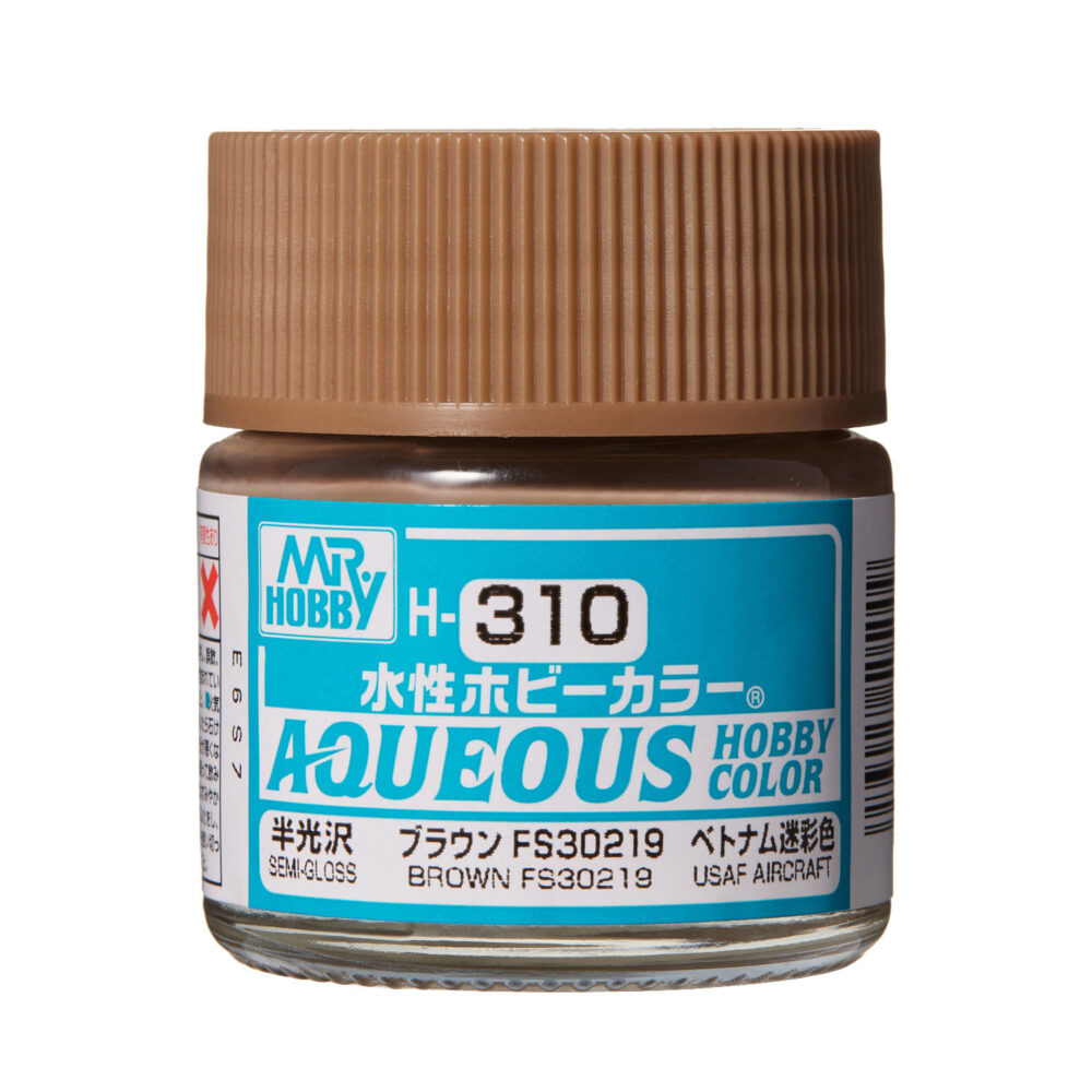 Mr.Hobby H310 Aqueous Brown FS30219 Semi-Gloss 10ml