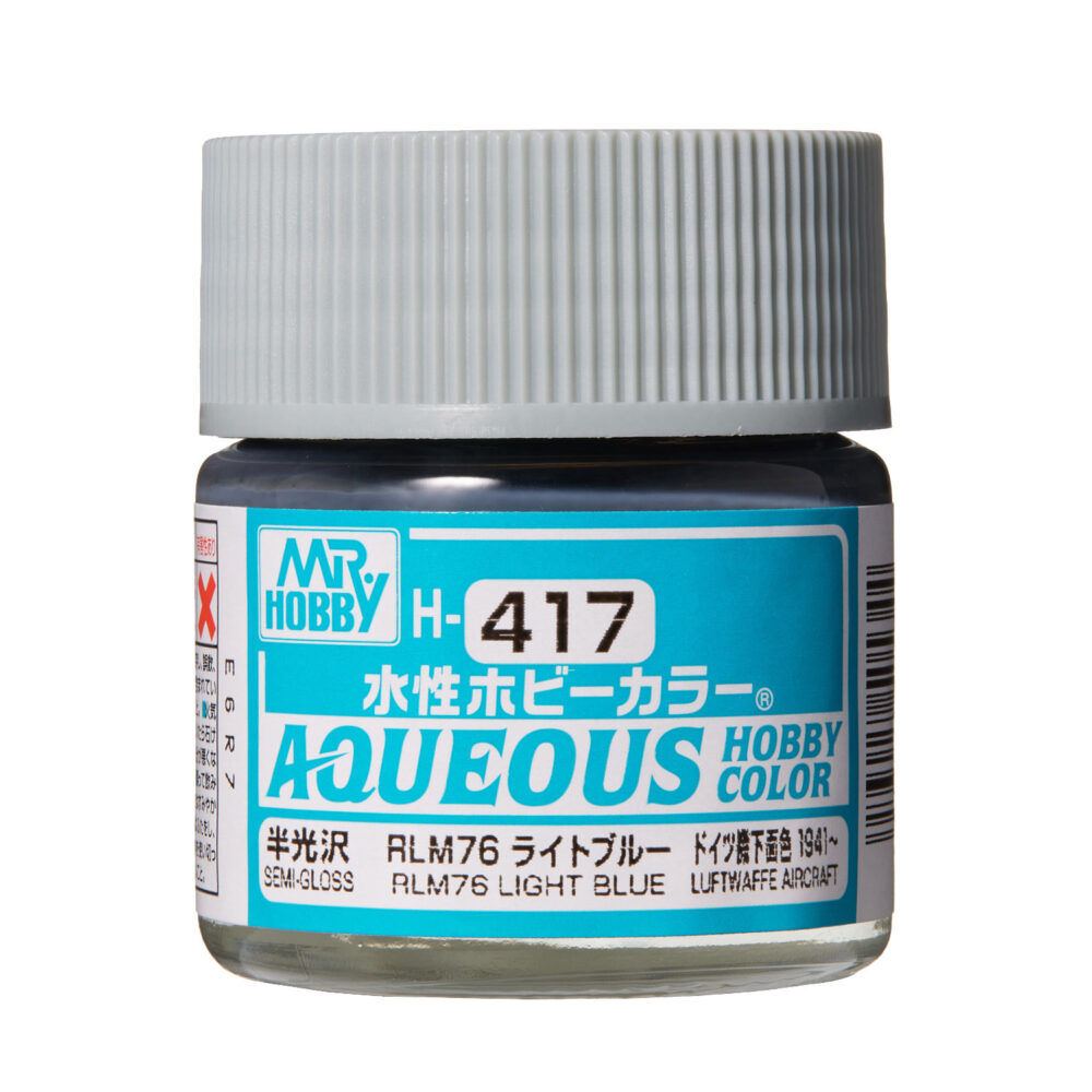 Mr.Hobby H417 Aqueous RLM76 Light Blue Semi-Gloss 10ml
