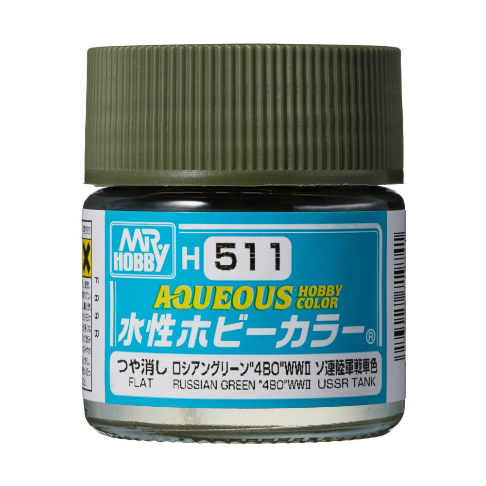 Mr.Hobby H511 Aqueous Russian Green Matt 10ml