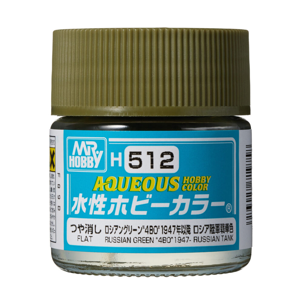 Mr.Hobby H512 Aqueous Russian Green 4BO 1947 Matt 10ml