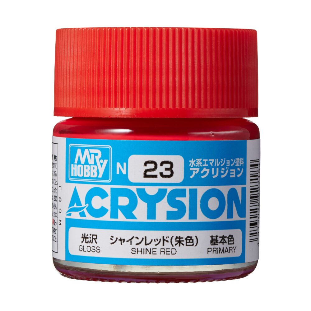 Mr.Hobby N023 Acrysion Shine Red 10ml