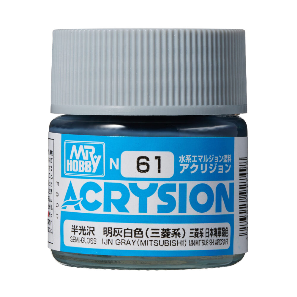 Mr.Hobby N061 Acrysion IJN Grey Mitsubishi 10ml