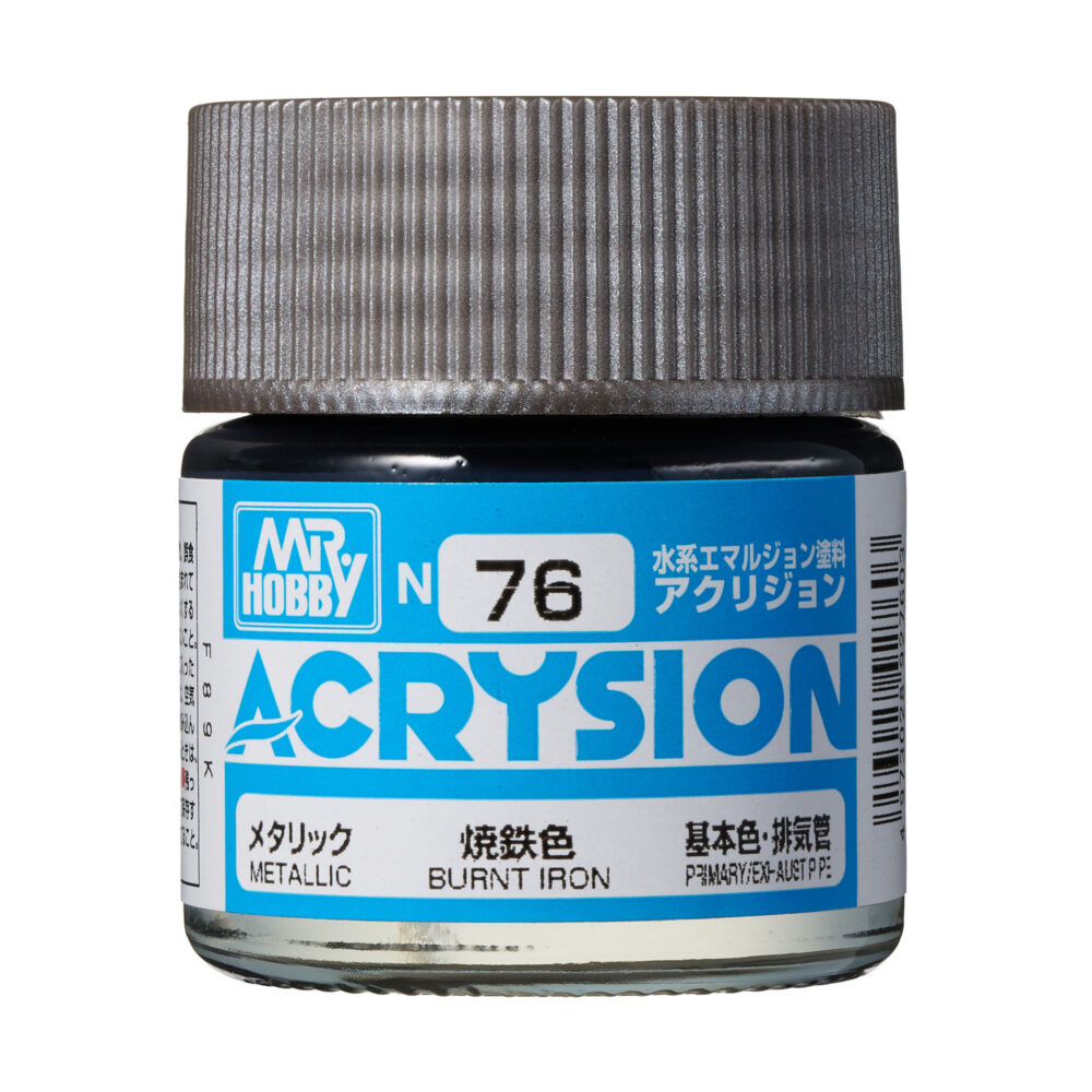 Mr.Hobby N076 Acrysion Burnt Iron 10ml