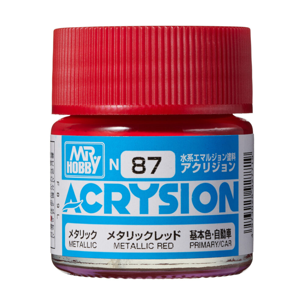 Mr.Hobby N087 Acrysion Metallic Red 10ml