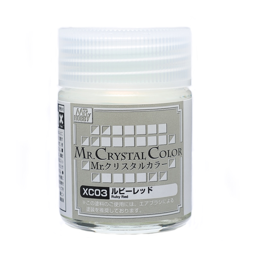 Mr.Hobby Mr. Crystal Color 18ml Ruby Red XC-03