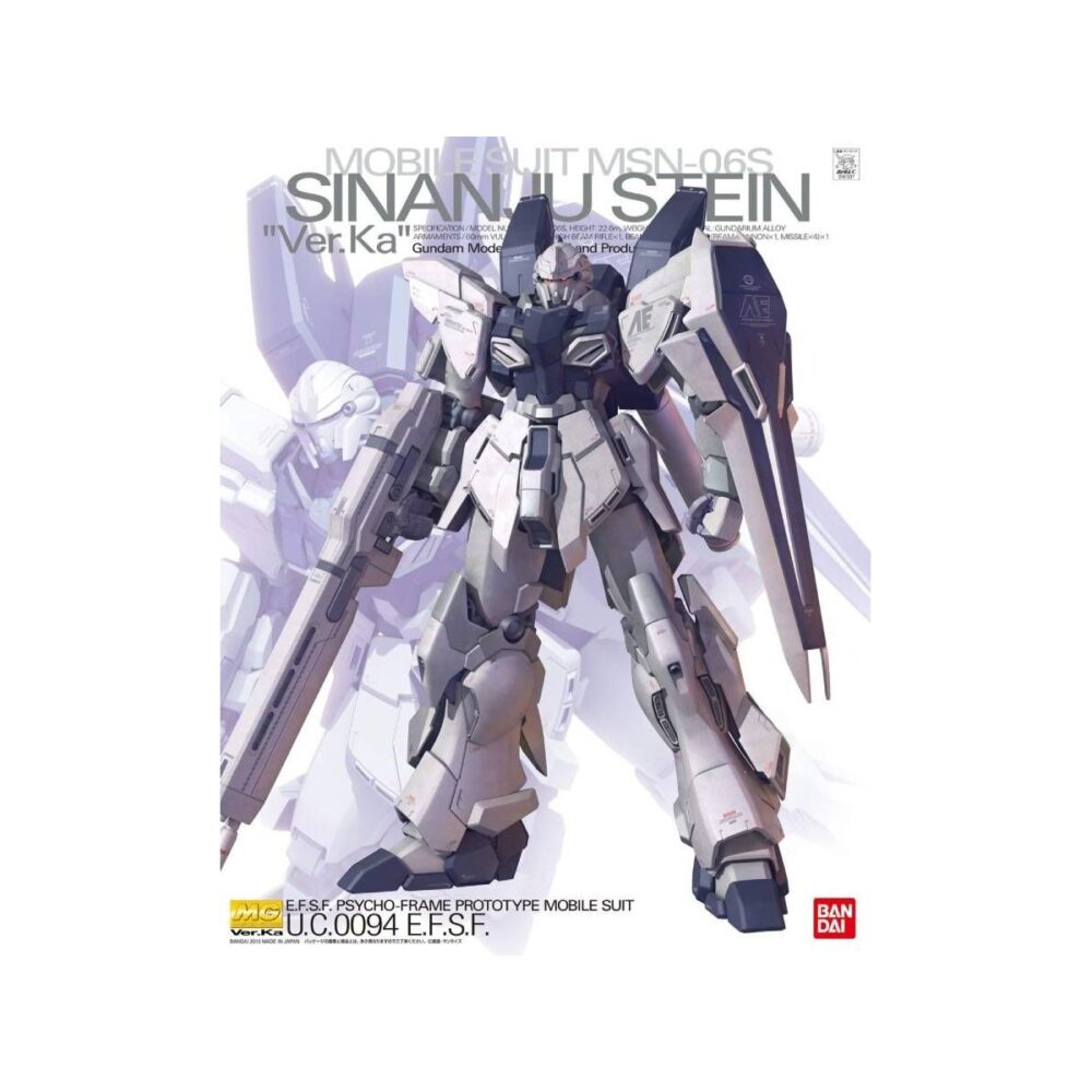 MG 1/100 MSN-06S Sinanju Stein Ver.Ka Gundam BANDAI 55455