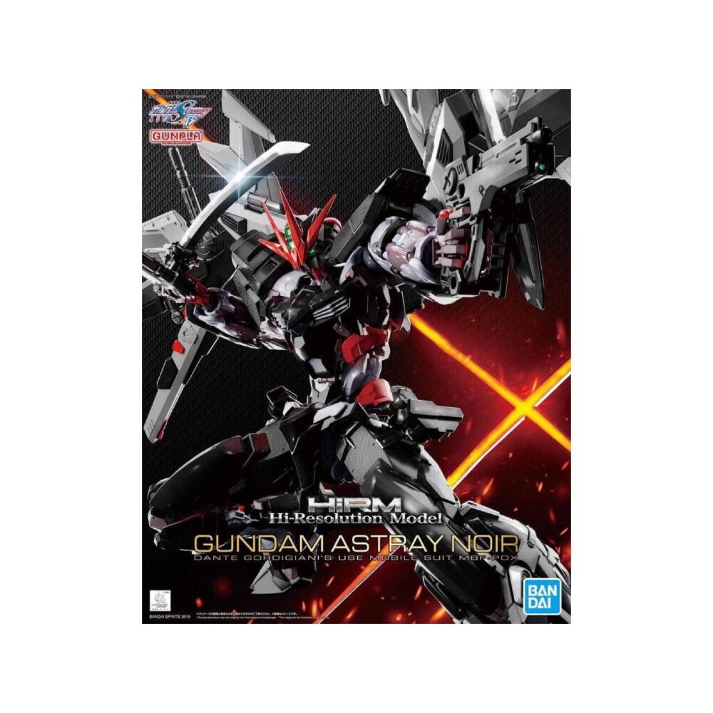 HiRM 1/100 MBF-P0X Gundam Astray Noir BANDAI 57697