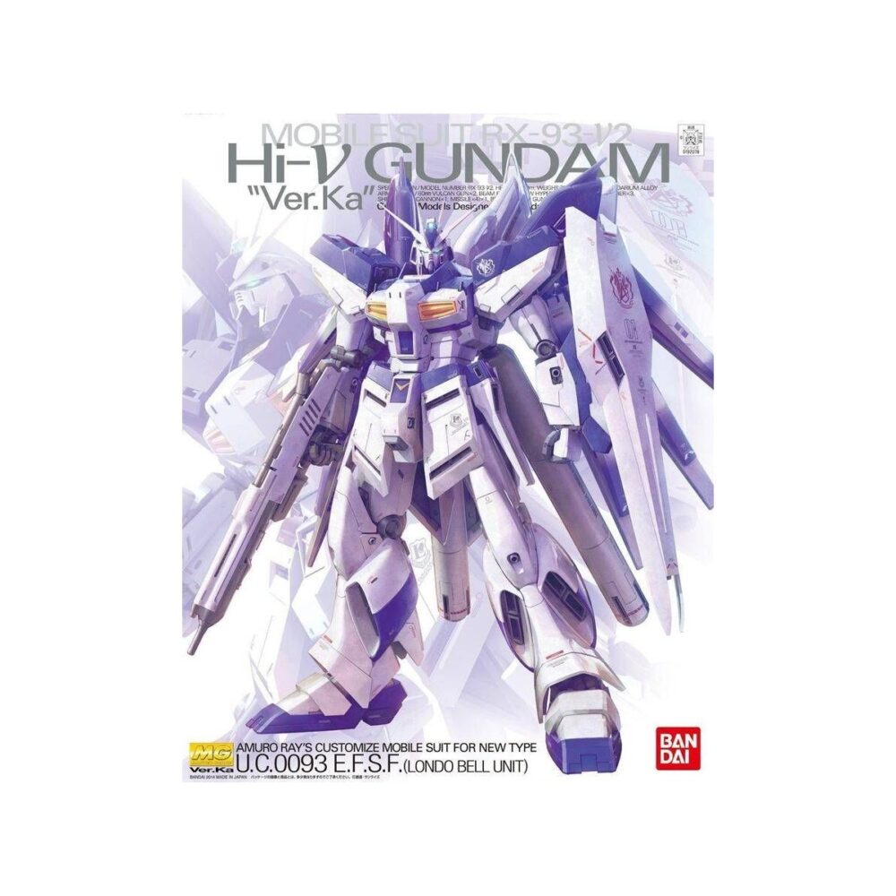 MG 1/100 RX-93-ν2 Hi-ν (Hi-Nu) Gundam Ver.Ka BANDAI 61591