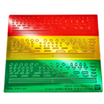 HG / 30MM / 30MS Customize Materials (3D Metallic Stickers) – nr.02 BANDAI 65018