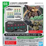 HG / 30MM / 30MS Customize Materials (3D Lens Stickers) – nr.03 BANDAI 65019
