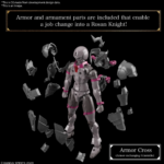 30MF Rosan Knight Model Kit BANDAI 67177