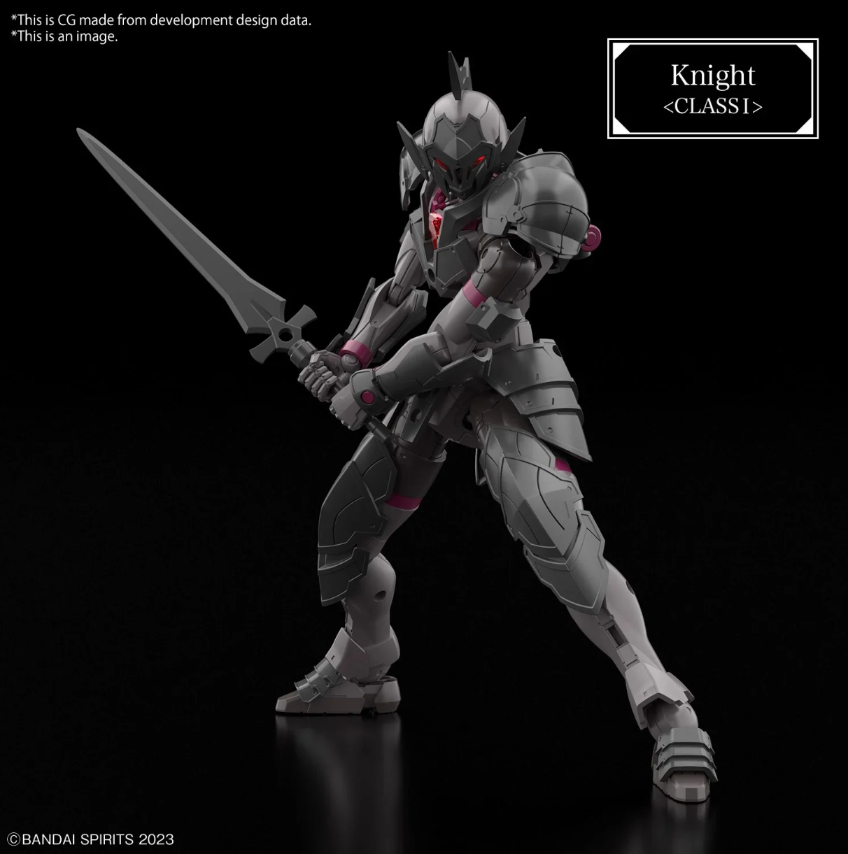 30MF Rosan Knight Model Kit BANDAI 67177 30MF Rosan Knight Model Kit BANDAI 67177