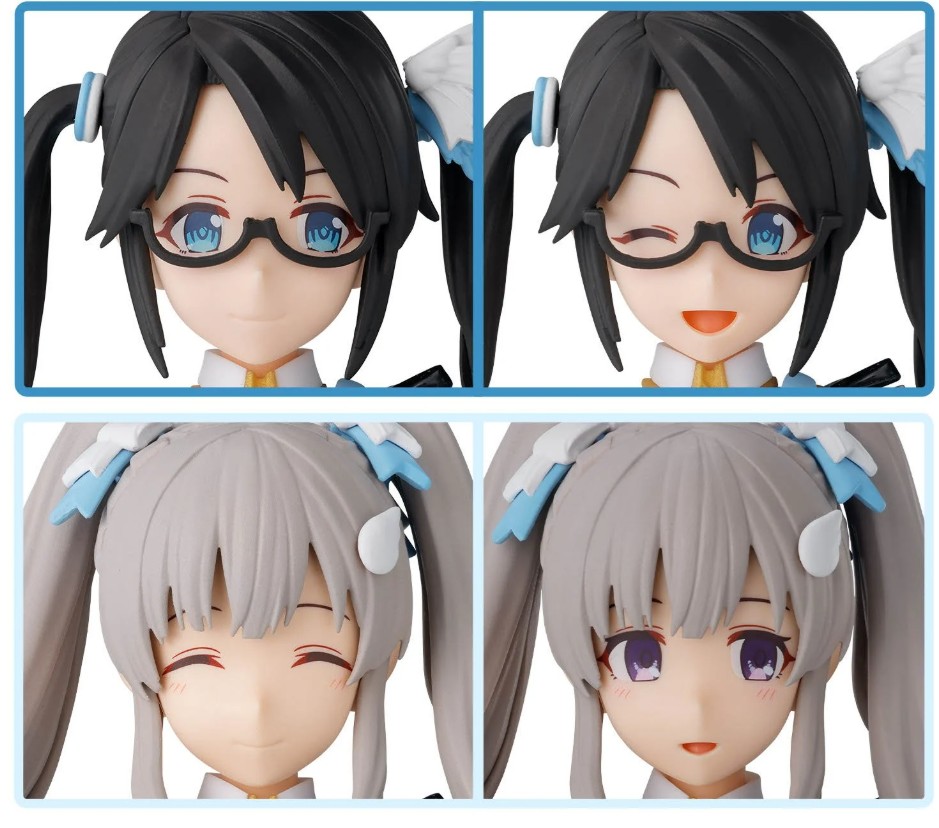 30MS Option Hair style & face parts set (Yuika/Mitsumine) BANDAI 67430