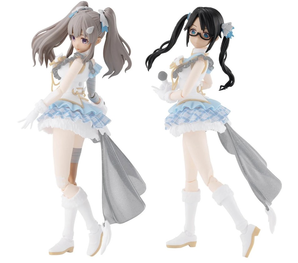 30MS Option Hair style & face parts set (Yuika/Mitsumine) BANDAI 67430