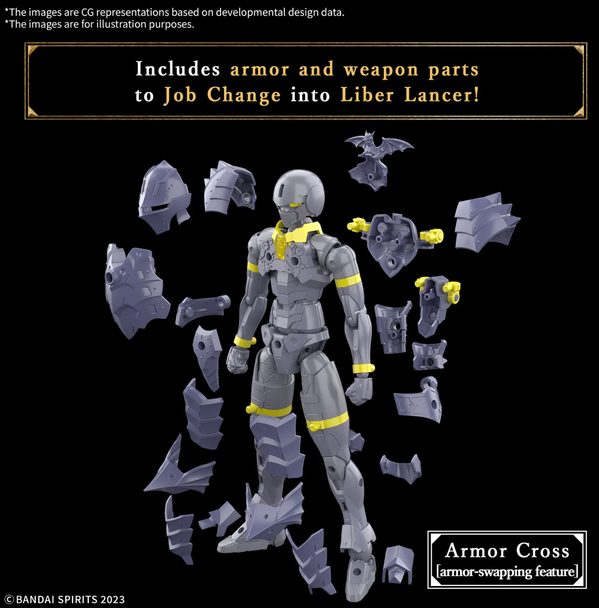 30MF Liber Lancer BANDAI 68580