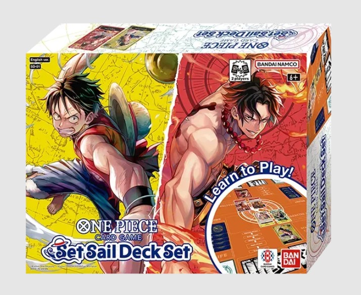 One Piece Card Game: Set Sail Deck Set (SD-01) BANDAI ONESD01